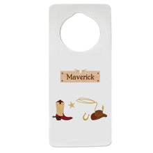 Wild West Door Hanger