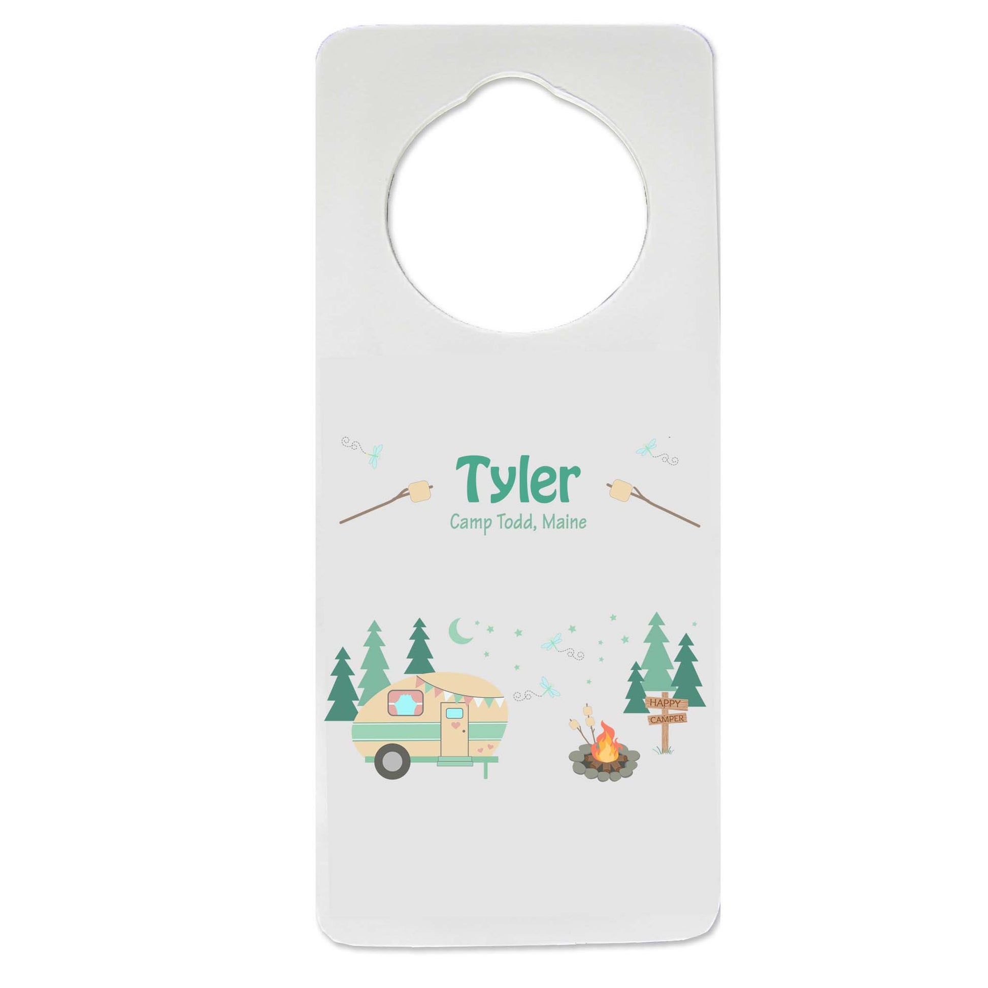 Camp S'mores Door Hanger