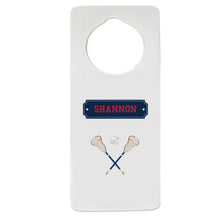 Lacrosse Sticks Door Hanger