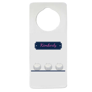 Volleyball Door Hanger