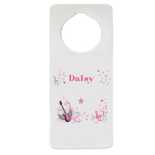 Pink Rock Star Door Hanger