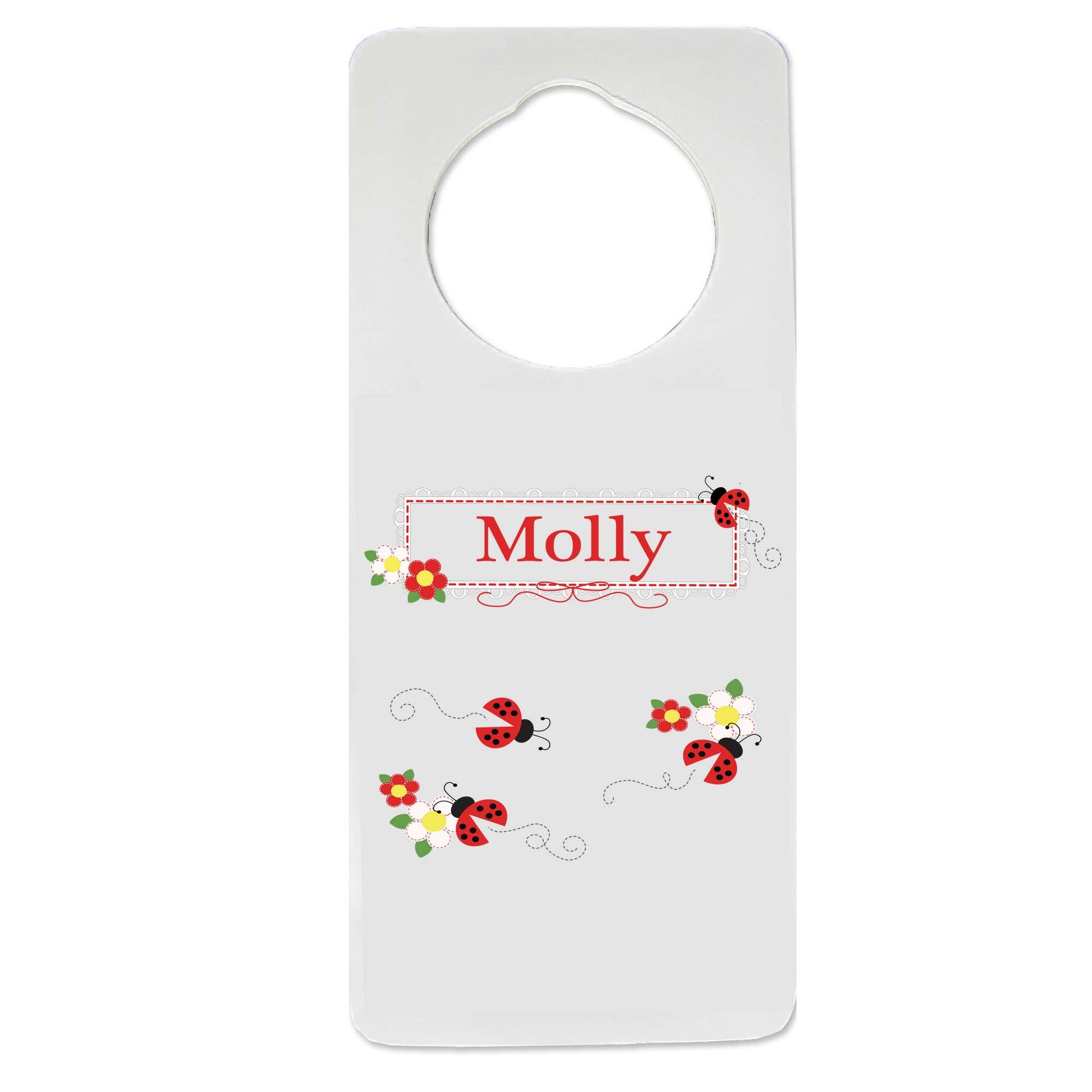 Red Ladybug Door Hanger