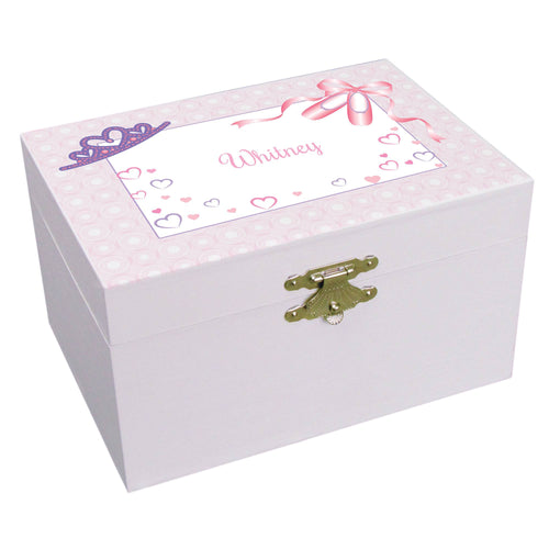 Personalized Ballet Princess Musical Ballerina Jewelry Box