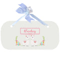 Personalized Wall Plaque with Alpaca Llama design