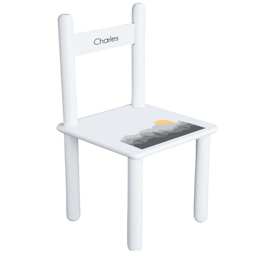 Personalized Misty Mountain Chair