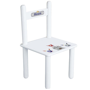 Personalized Medieval Castle Chair