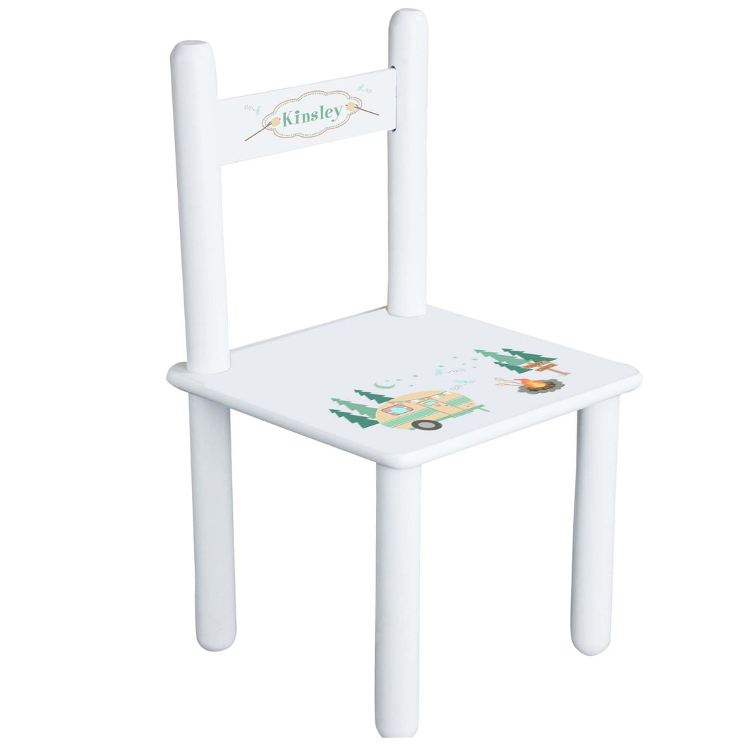 Personalized Camp S'mores Chair