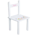 Personalized Stemmed Flowers Chair