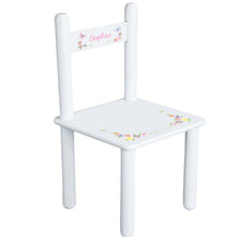 Pastel Butterfly Garland Chair