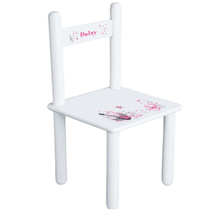 Personalized Pink Rock Star Chair