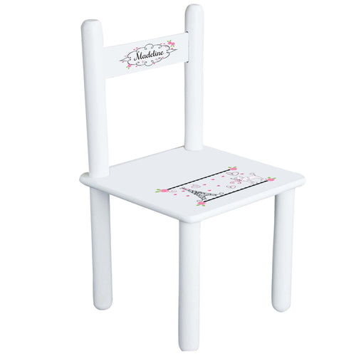 Personalized Oh La La Paris Chair