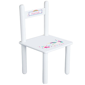 Personalized Child's Unicorn Chair