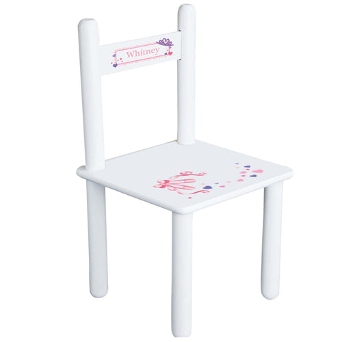 Personalized Ballet Princess Chair