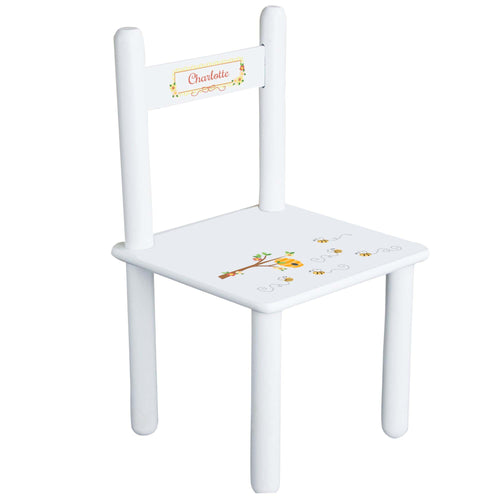 Personalized Child's Honey Bees Chair