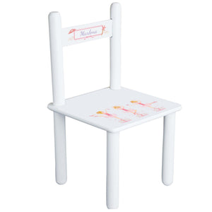Personalized Blonde Ballerina Chair