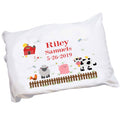 Personalized Childrens Barn Farm Animals Pillowcase