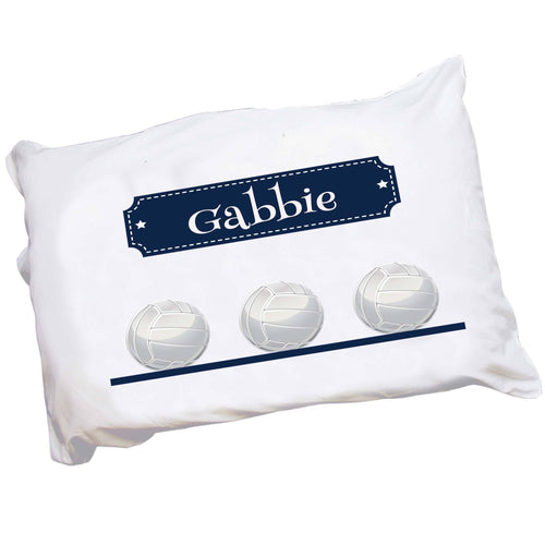 Personalized Volleyball Pillowcase