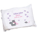 Personalized Childrens Pillowcase with Kitty Cat design
