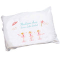 Personalized Childrens Pillowcase with Ballerina Blonde design