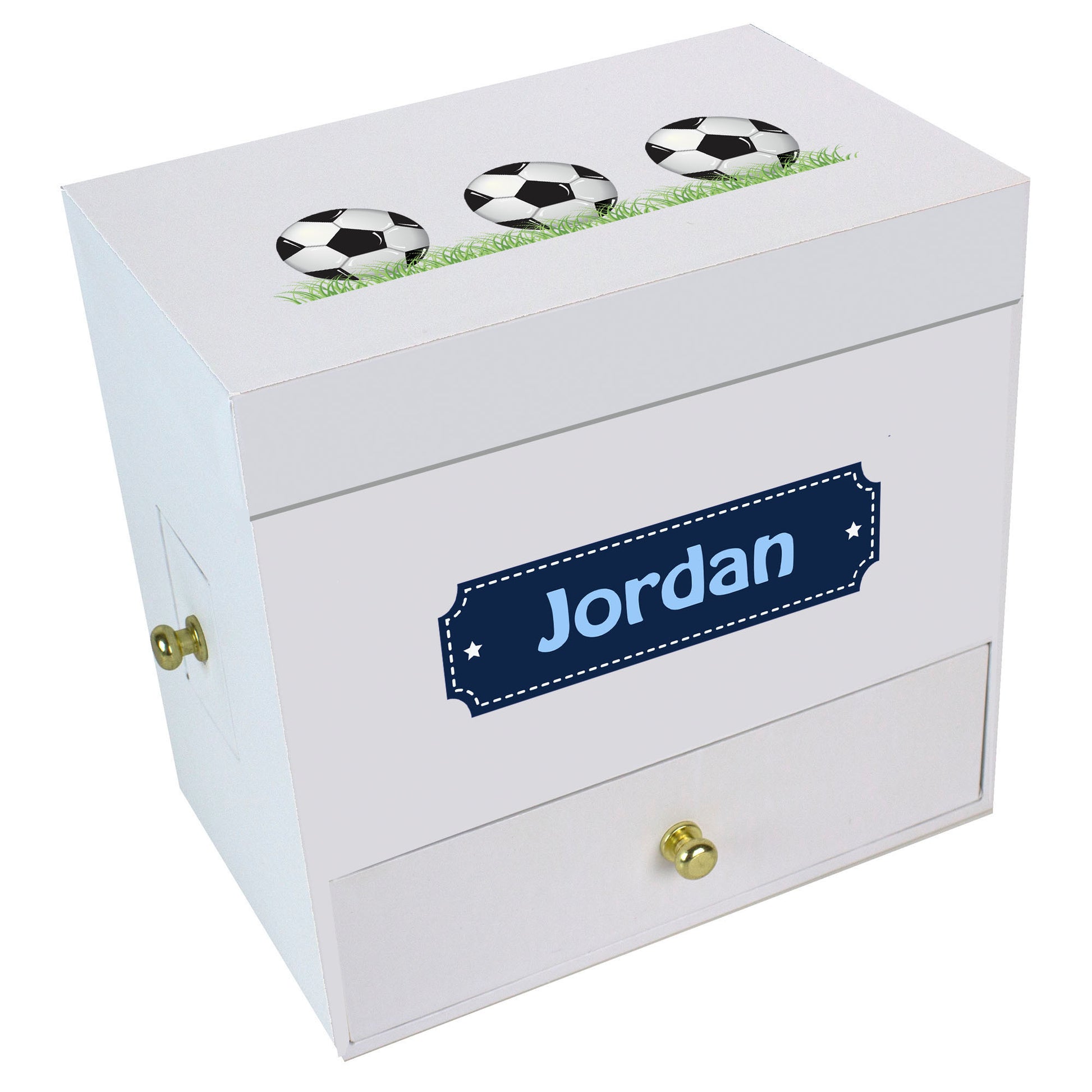 Soccer Deluxe Musical Ballerina Jewelry Box