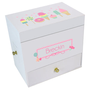 Sweet Treats Deluxe Musical Ballerina Jewelry Box