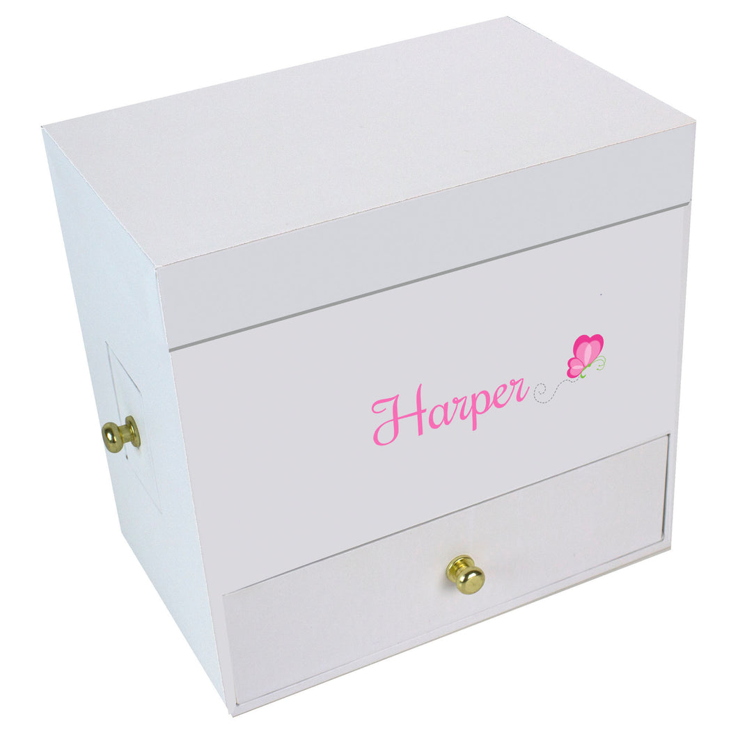 Single Flutterfly Deluxe Ballerina Jewelry Box