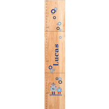 Personalized Natural Growth Chart With Police Design