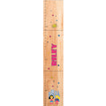 Personalized Natural Growth Chart With Superhero African American Design