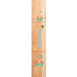 Personalized Natural Growth Chart With Small World Design