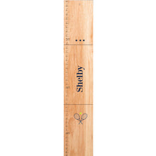 Personalized Natural Growth Chart With Lacrosse Design