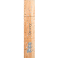 Personalized Natural Growth Chart With Elephant Navy Design