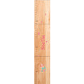 Personalized Natural Growth Chart With Mermaid Brunette Design
