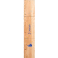 personalized wood growth chart with whales