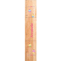 Personalized Natural Growth Chart With Garland Pink Mint Blush Design