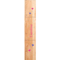 Personalized Natural Growth Chart With Swan Princess Design