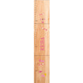 Personalized Natural Growth Chart With World Map Pink Design