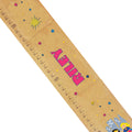 Personalized Natural Growth Chart With Super Hero Girl Design