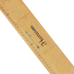 Personalized Natural Growth Chart With Tribal Arrows Design