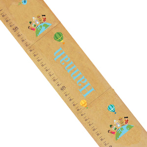 Personalized Natural Growth Chart With Small World Design