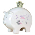 Personalized Piggy Bank with Kitty Cat design