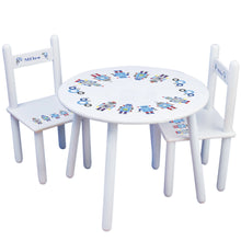 Personalized Table and Chairs with Robot design