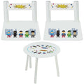 Boys rocket table chair set