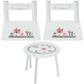Childs sealife table chair set personalized