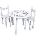 Personalized Table and Chairs with Hot Air Balloon Primary design
