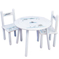 Personalized Table and Chairs with Shark Tank design
