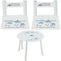 Child giraffe table and chair set