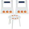 Personalized Table and Chairs with Footballs design