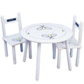 Personalized Table and Chairs with Tennis design
