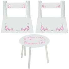 childs little pony table chair set
