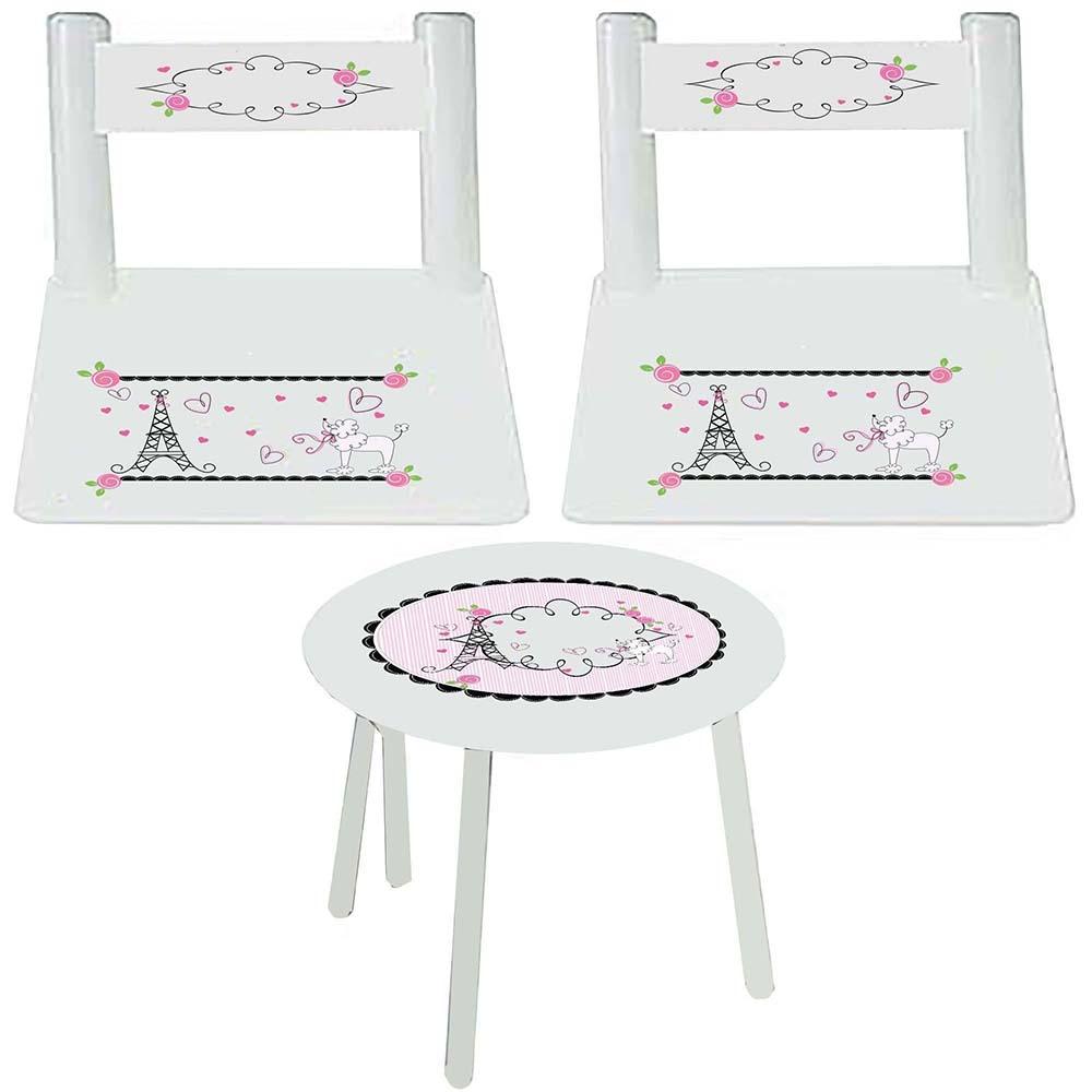 Personalized unicorn Table and Chairs